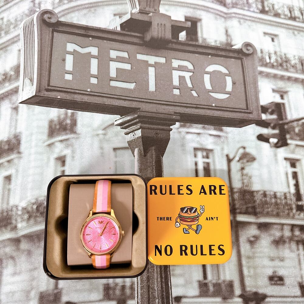 Michael Kors MK2809 Lexington Quartz Gold Tone Women's Watch - Picture 3 of 6